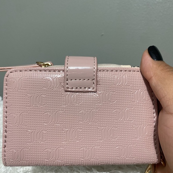 Juicy Couture Dusty Blush Simply Perfect Doubled Sided Trifold Wallet - Picture 3 of 11
